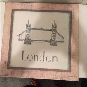 London Painting//With FREE gift!!!!